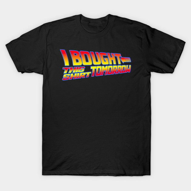 back to the future t shirt walmart